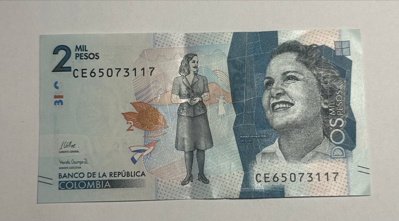 Colombia 2000 Pesos biljet - Netjes, Ophalen of Verzenden, Zuid-Amerika, Los biljet