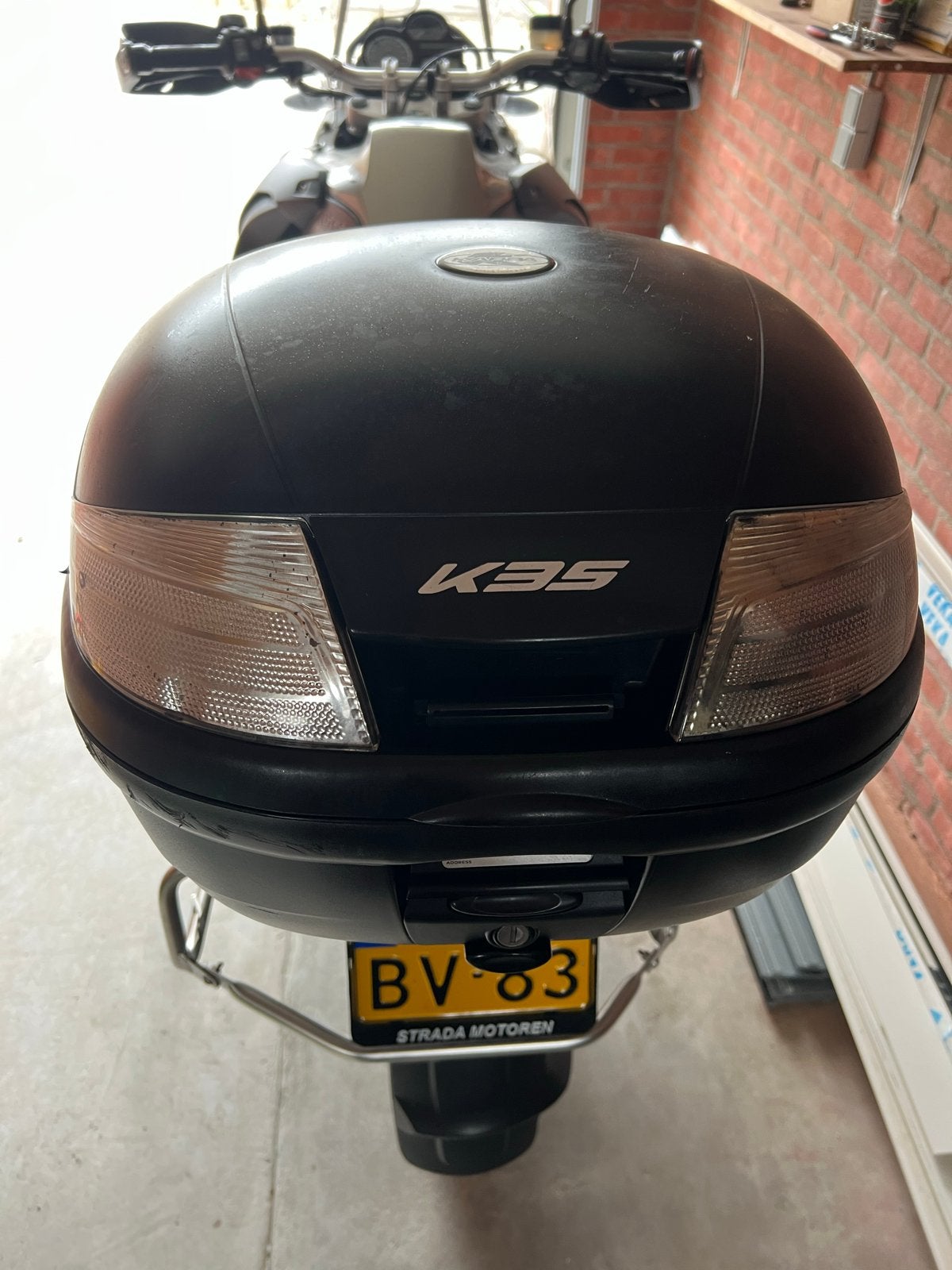 Kappa K35 motorkoffer - Ruime en stevige topkoffer, Ophalen of Verzenden, Gebruikt