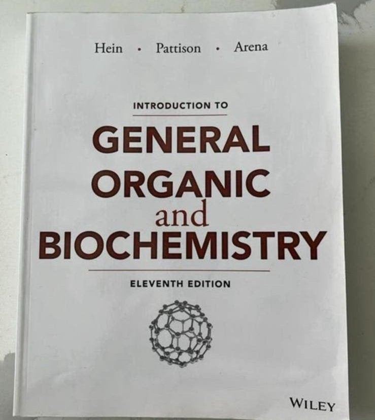 Introduction to General Organic and Biochemostry (Wiley), Ophalen of Verzenden, Beta, Zo goed als nieuw, WO