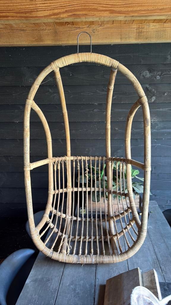 Rotan stoel, Huis en Inrichting, Gebruikt, Overige kleuren, Riet of Rotan, Ophalen of Verzenden