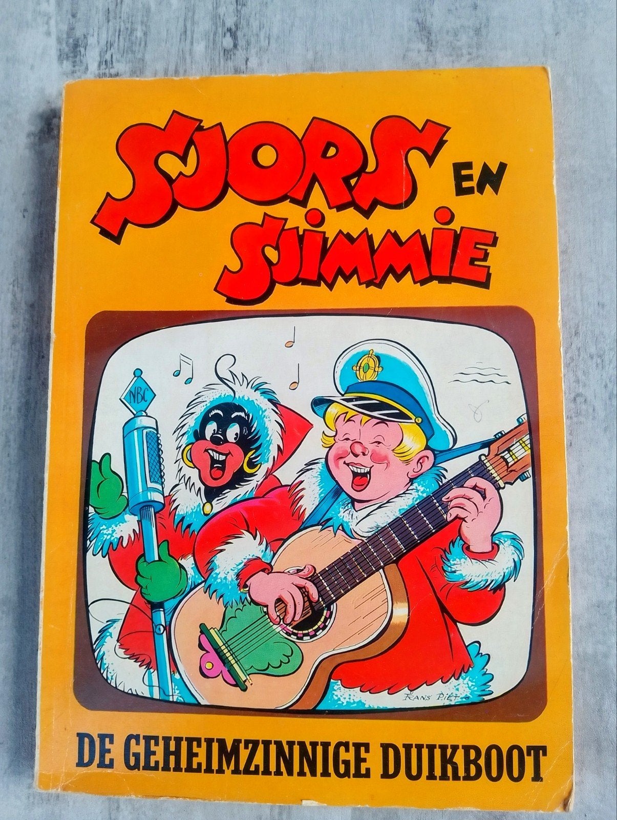 Sjors en Sjimmie en de Geheimzinnige Duikboot, Eén stripboek, Ophalen of Verzenden, Gelezen