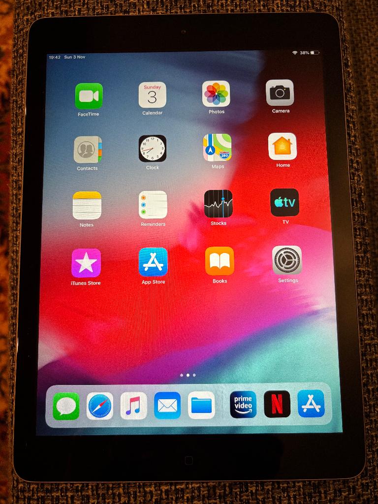 iPad Air (2015), Computers en Software, Apple iPads, Gebruikt, Apple iPad Air, Grijs, 16 GB
