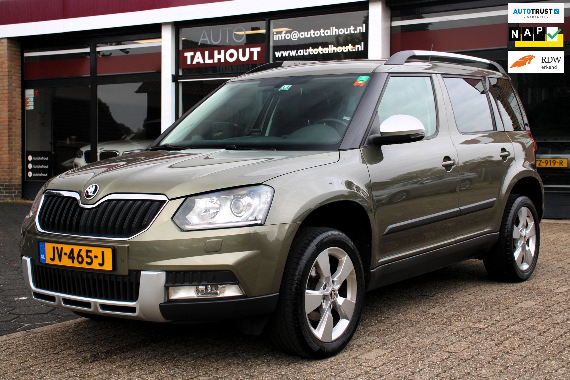 Skoda Yeti Outdoor 1.4 TSI Greentech JOY - AUTOMAAT, NAVI, L, Auto's, 4 cilinders, Xenon verlichting, Origineel Nederlands, 690 kg