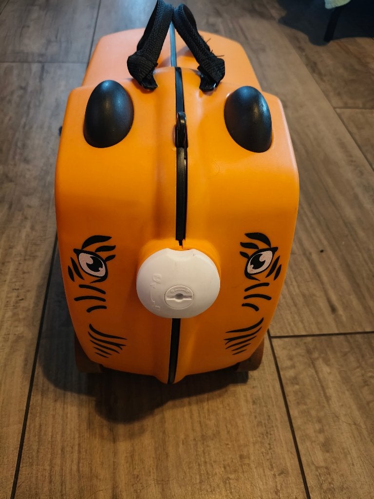 Zitkoffer / kinderkoffer Kids' ride-on suitcase Trunki, 40 tot 60 cm, Gebruikt, Overige kleuren, Minder dan 35 cm