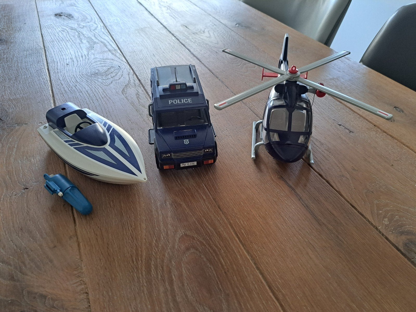 Playmobil Politie Set: Voertuigen en Figuren, Ophalen of Verzenden, Gebruikt, Jongen of Meisje