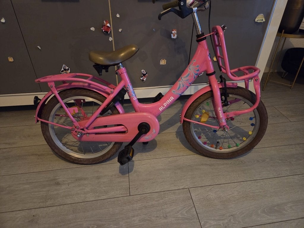 Alphina Club 16 inch, Fietsen en Brommers, Fietsen | Kinderfietsjes, Ophalen, Terugtraprem, Alpina, 16 tot 20 inch
