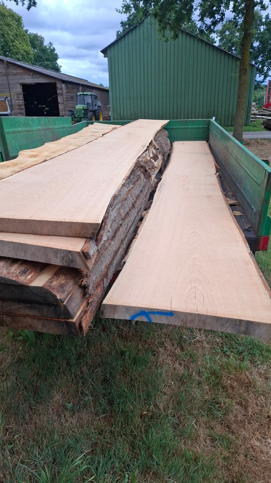 schaaldelen/planken amerikaanse eik., Ophalen, 250 cm of meer, Planken