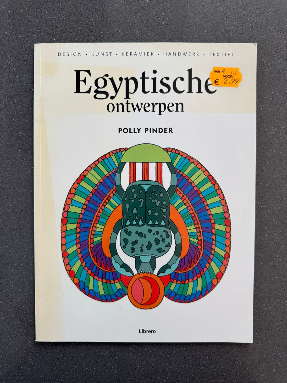 Egyptische ontwerpen - Polly Pinder (Design, Kunst, Textiel), Ophalen of Verzenden, Zo goed als nieuw, Overige onderwerpen