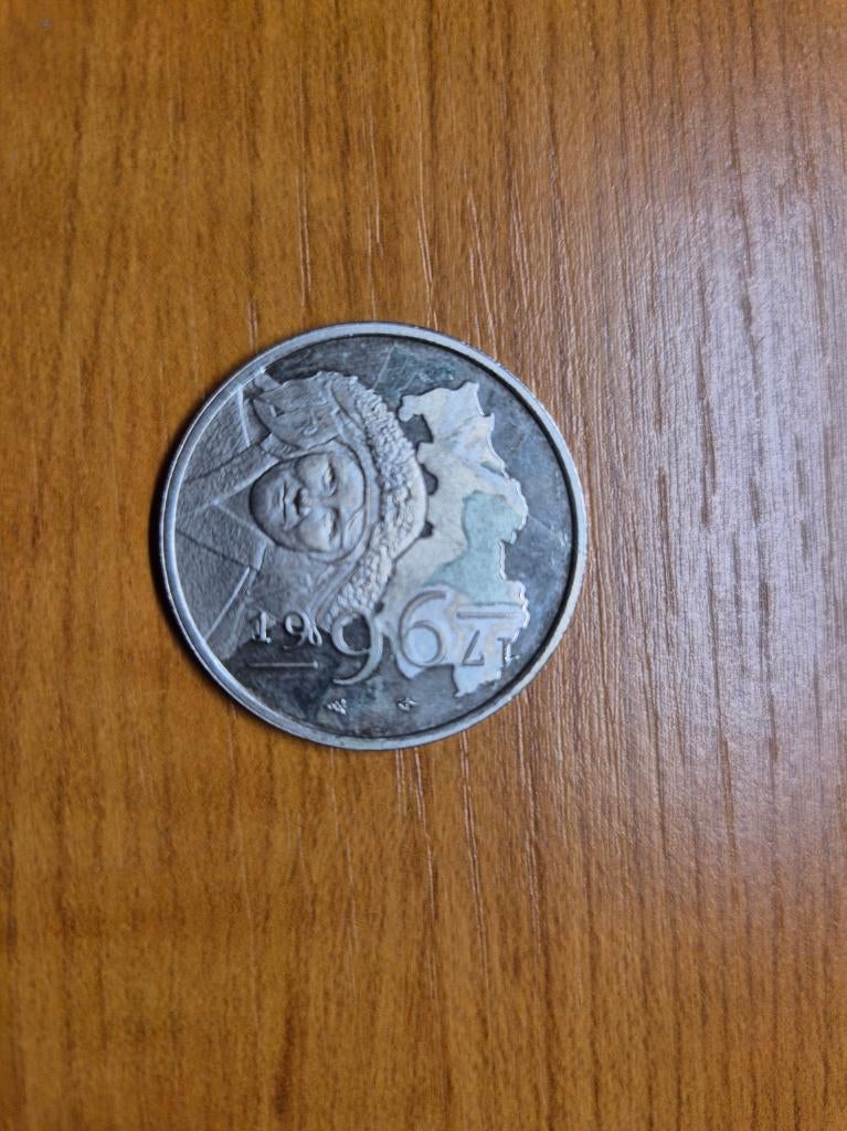 Brabantse poffer penning/munt, Ophalen of Verzenden, Koningin Beatrix, 5 gulden, Losse munt