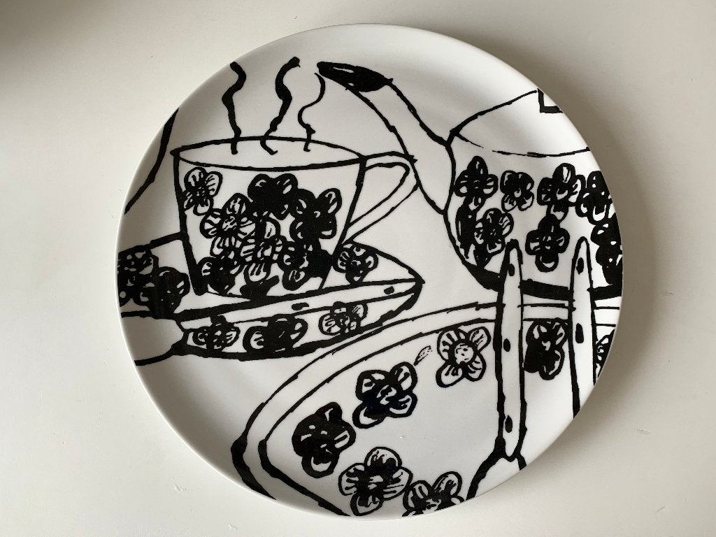 Super mooi groot Kunst bord Design Ans Jansen, Ophalen, Bord