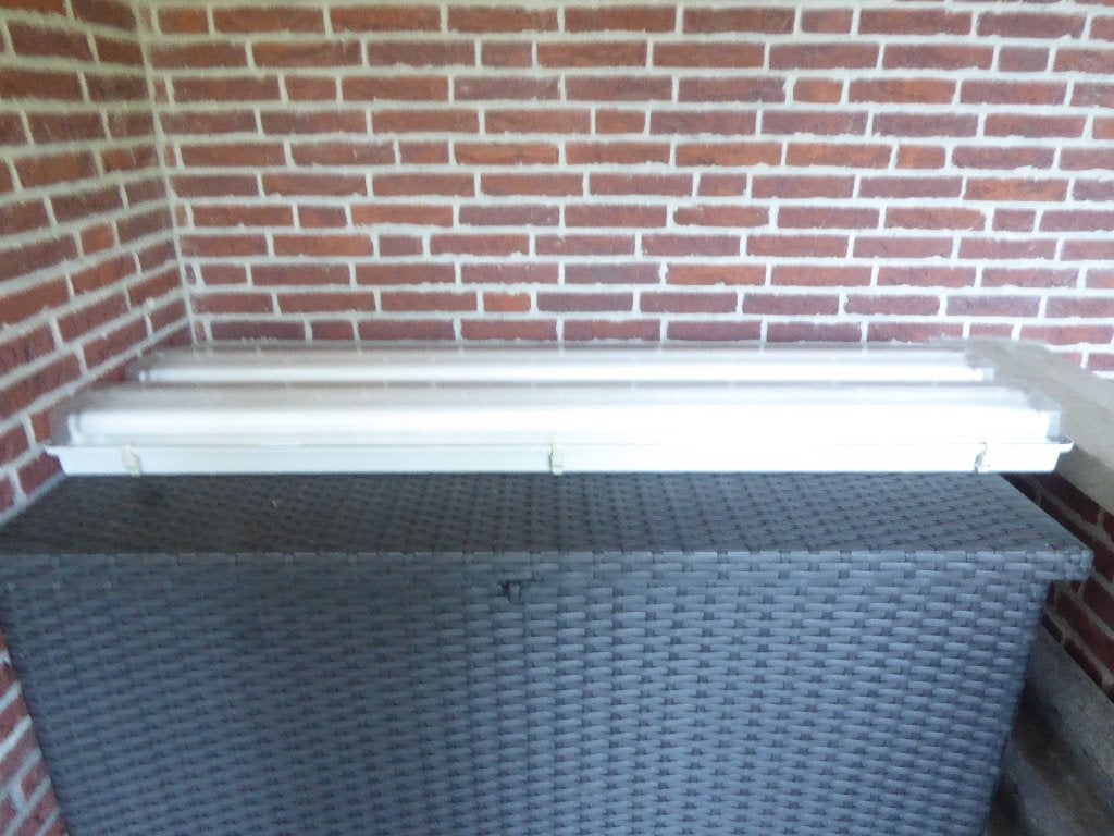 Opbouw armatuur | 2xTL-D 58W | in nieuwstaat, Ophalen, Kunststof, G13 (TL), Zo goed als nieuw