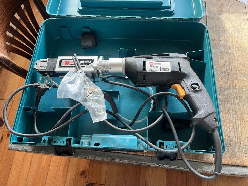 Wurth Master SBR-6-E Schroefmachine - Zo goed als nieuw, Doe-het-zelf en Verbouw, Ophalen, Variabele snelheid, 400 tot 600 watt