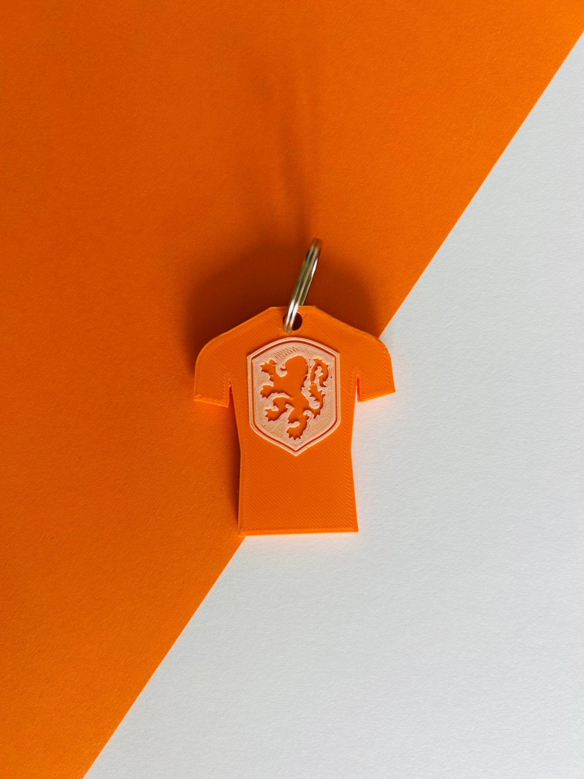 Gepersonaliseerde Oranje sleutelhanger perfect als cadeau!, Verzenden, Nieuw, Sport
