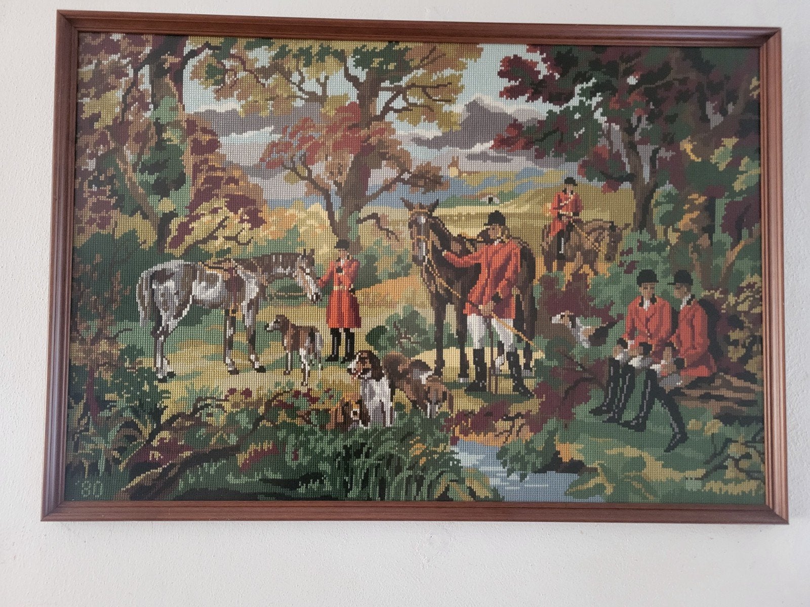 engels jacht schilderij, Ophalen of Verzenden
