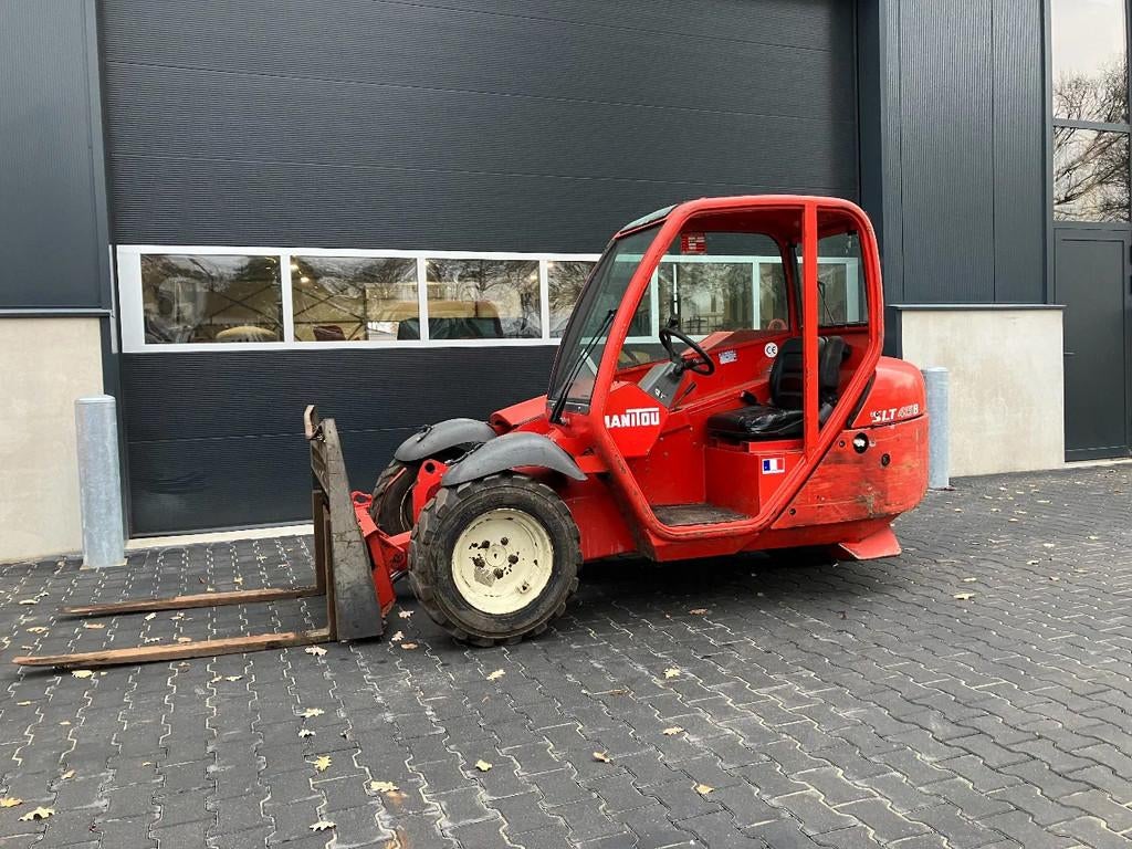 Manitou SLT 415e twisco verreiker/wiellader (bj 2003), Verreiker