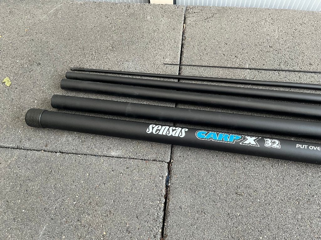 adv 919 / NIEUW vaste hengel 6m SENSAS CARP X 32, Ophalen of Verzenden, Nieuw, Vaste hengel