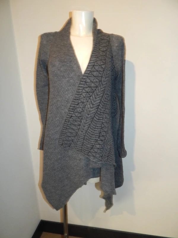 Sarah Pacini pracht vest motief deels oa alpaca merino, Verzenden, Sarah Pacini, Maat 46/48 (XL) of groter, Zo goed als nieuw