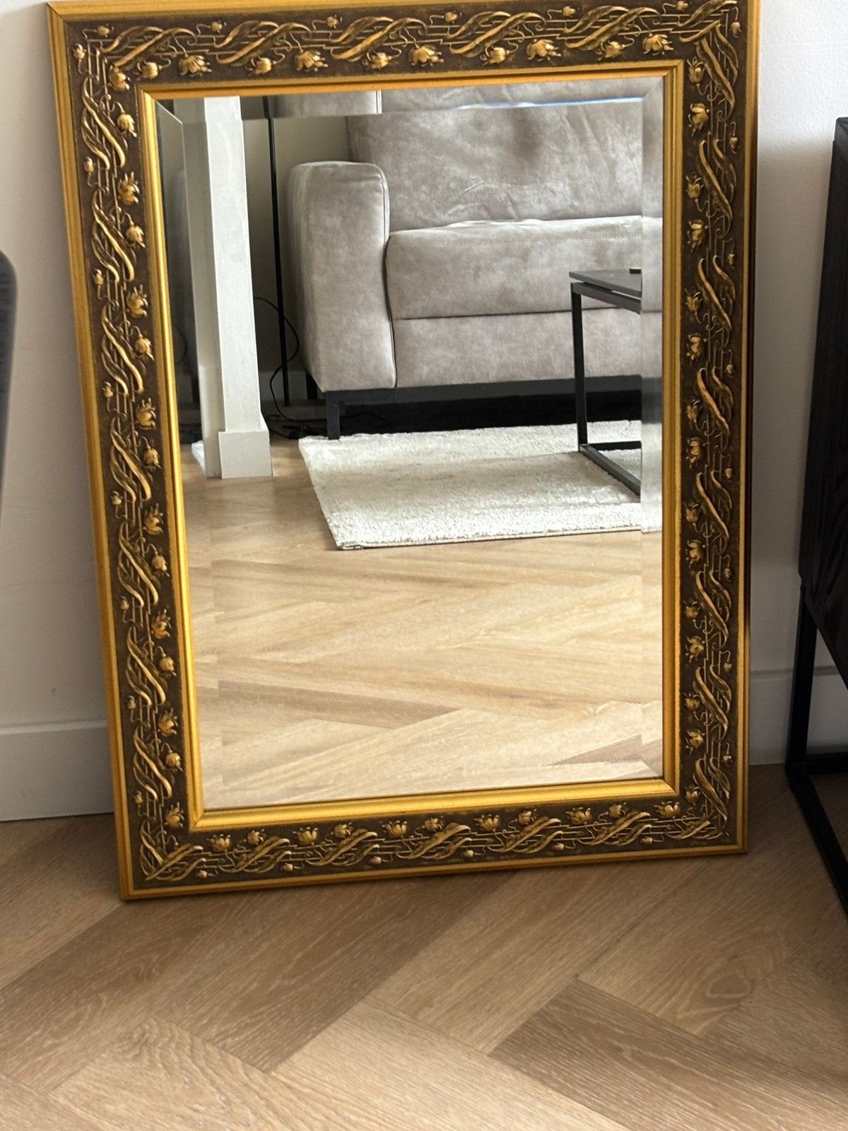 Vintage Hollywood Recency spiegel, Huis en Inrichting, Woonaccessoires | Spiegels, Ophalen, Zo goed als nieuw, Minder dan 100 cm