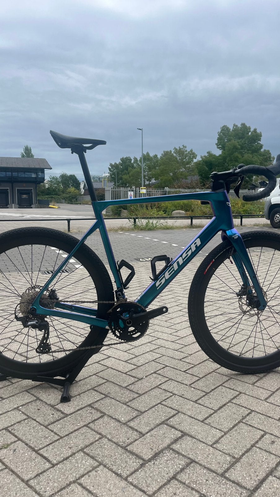 Sensa carbon gravelbike maat 61, Carbon, Zo goed als nieuw, 57 tot 61 cm, Meer dan 20 versnellingen