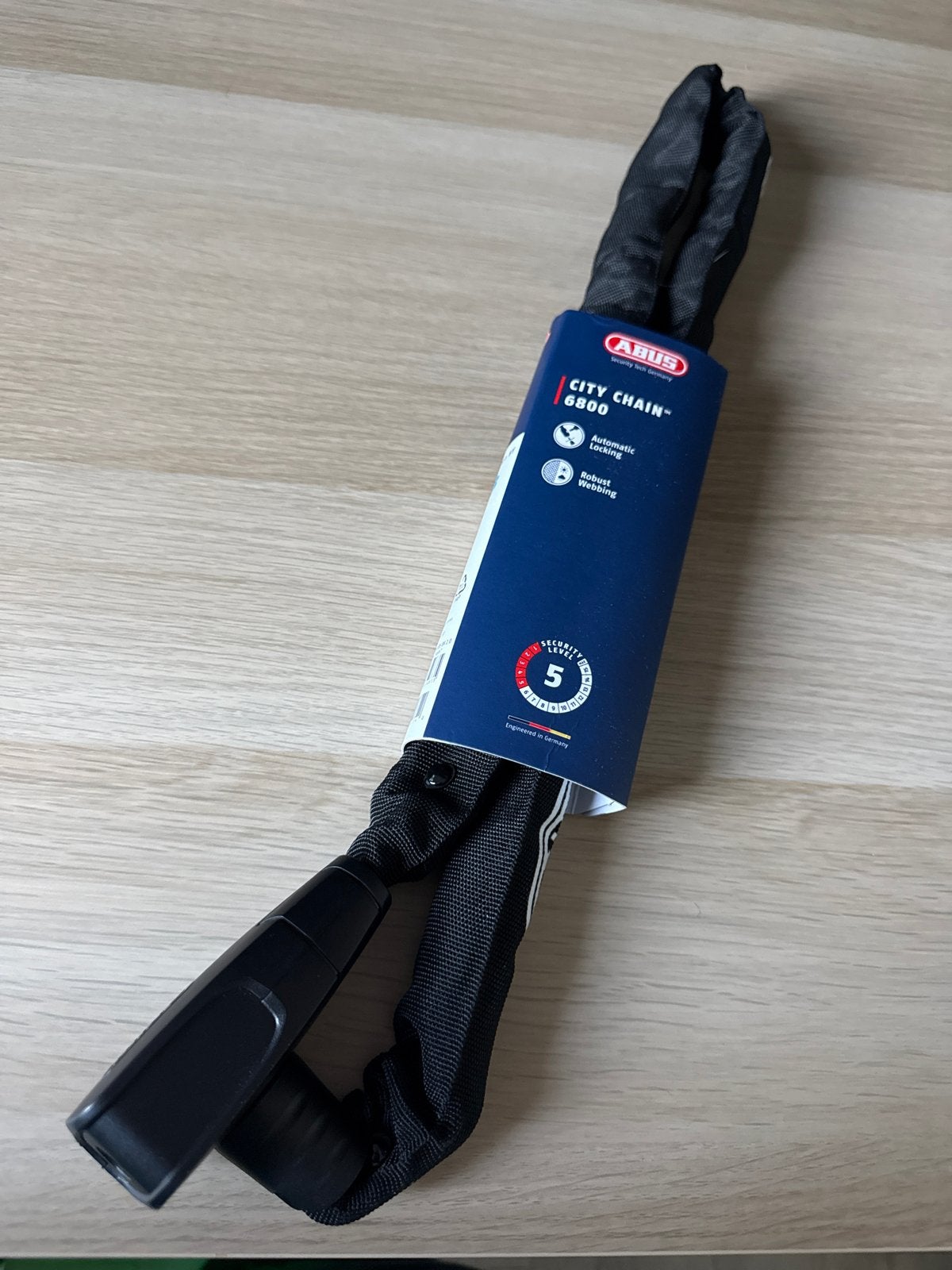 ABUS City Chain 6800 Kettingslot - Nieuw, Ophalen, Nieuw, Kettingslot