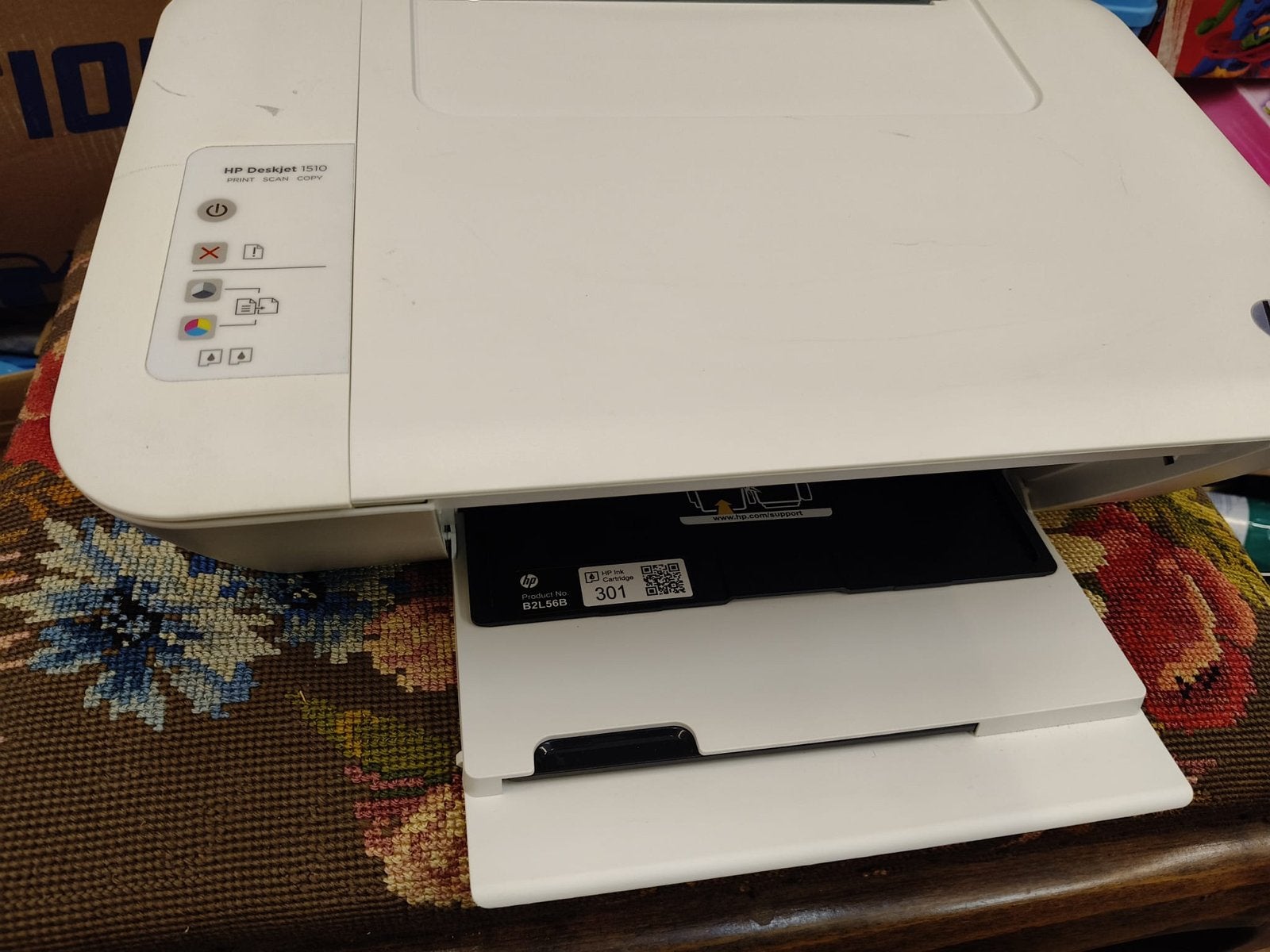 HP Deskjet 1510 All-in-One Printer - Print, Scan, Copy, Gebruikt, Inkjetprinter, All-in-one, Kleur printen