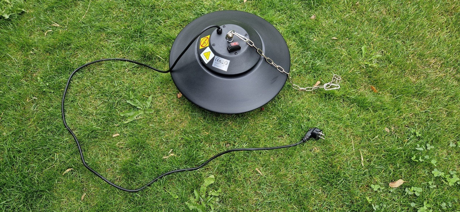 Terrasverwarmer infrarood 1500W, Ophalen, Zo goed als nieuw, Elektrisch, Plafond
