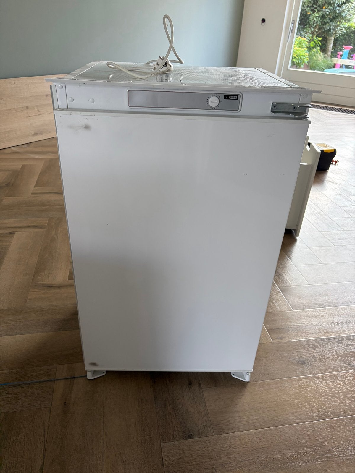 Compacte inbouw vriezer teab, Witgoed en Apparatuur, Vriezers en Diepvrieskisten, Ophalen, Gebruikt, Minder dan 60 cm, 85 tot 120 cm