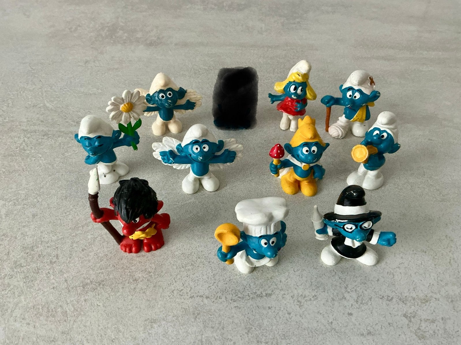 Smurfen (Schleich), Ophalen of Verzenden, Zo goed als nieuw, Verschillende Smurfen