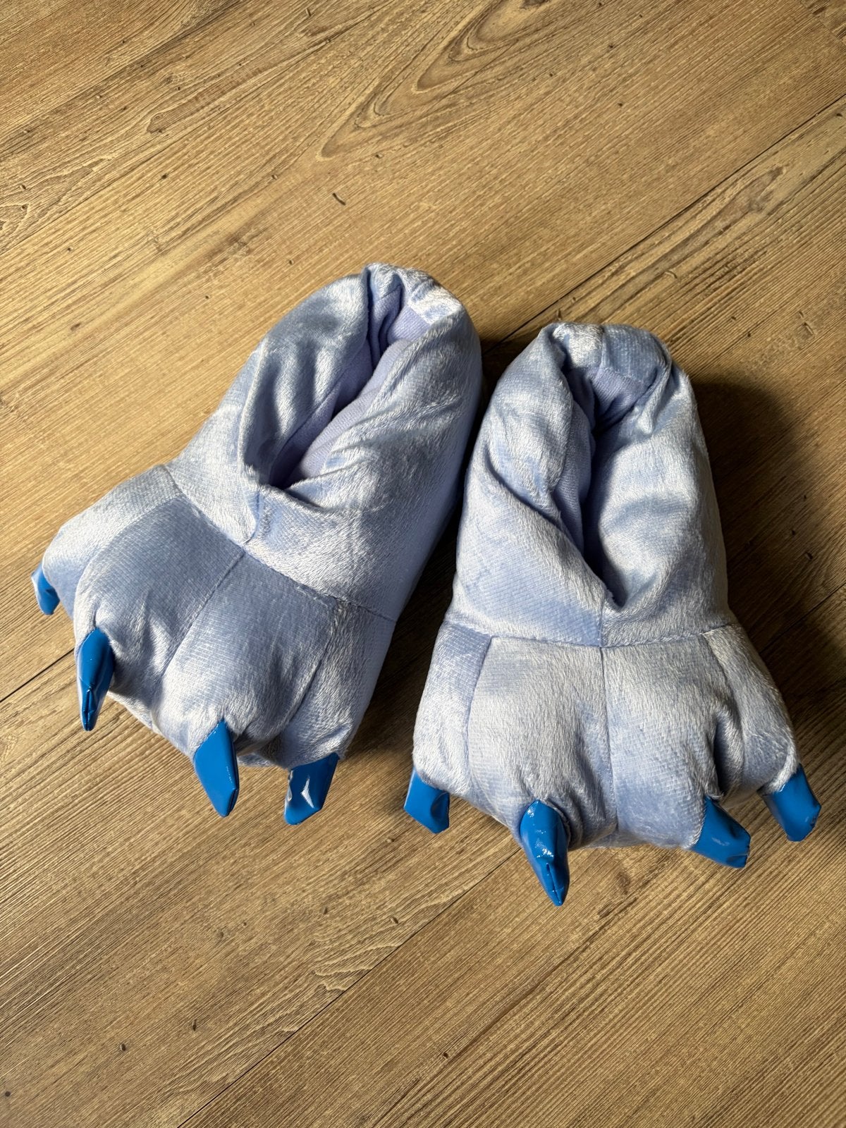 Gekke sloffen maat 36-37, nieuw!, Blauw, Nieuw, Ophalen of Verzenden, Pantoffels of Sloffen