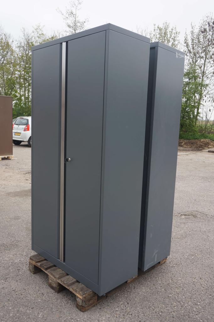 Draaideurkast archiefkast klapdeurkast kantoorkast, Niet ingevuld, Gebruikt, Niet ingevuld, Met slot