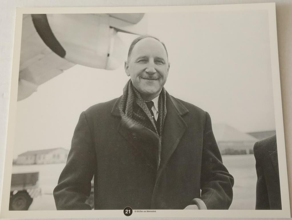 Ben van Meerendonk Joseph Luns, Ophalen of Verzenden, 1980 tot heden, Zo goed als nieuw, Overige onderwerpen