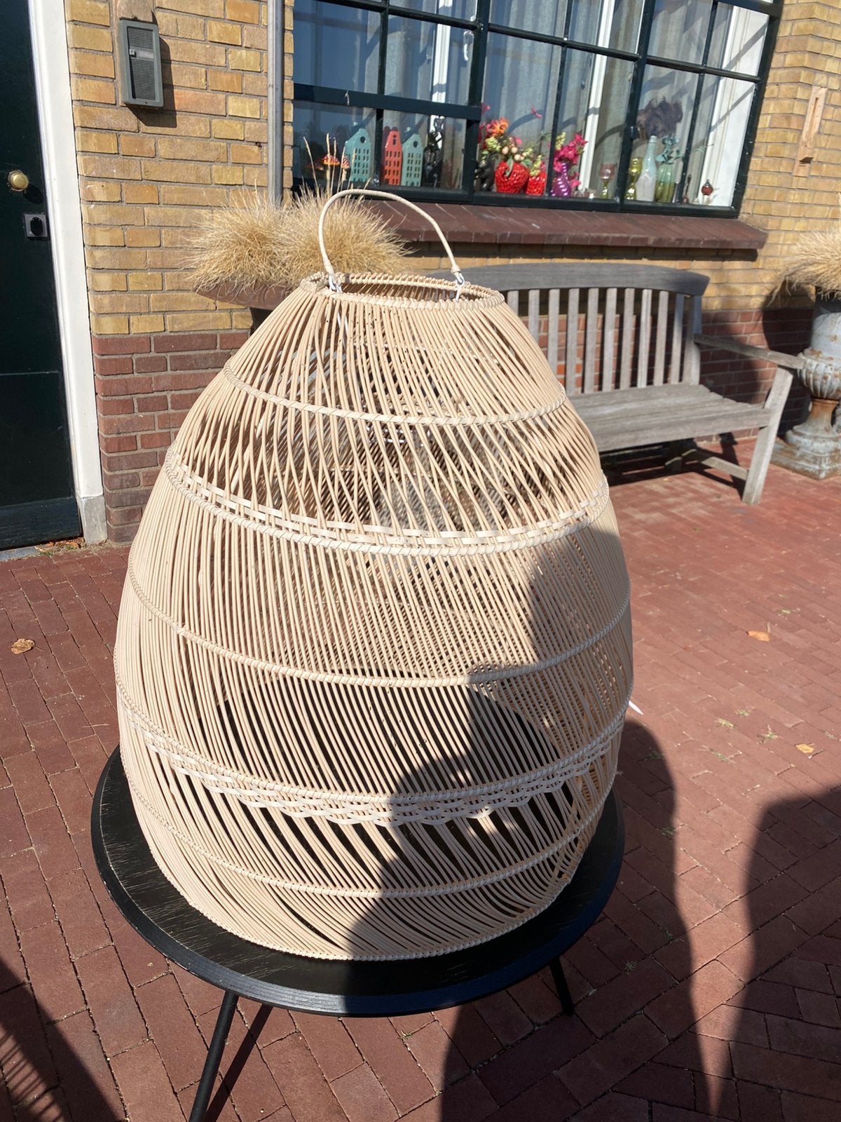 Ibiza style hanglamp ., Ophalen, Gebruikt, Kunststof, Ibiza style