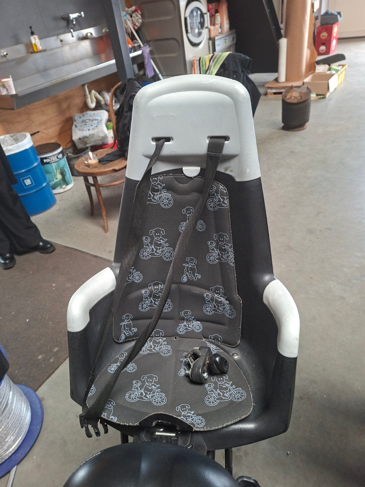 Bobike Achterzitje voor kindje - Stevig en Solide, Ophalen, Achterzitje, 9 t/m 18 kg, Bobike