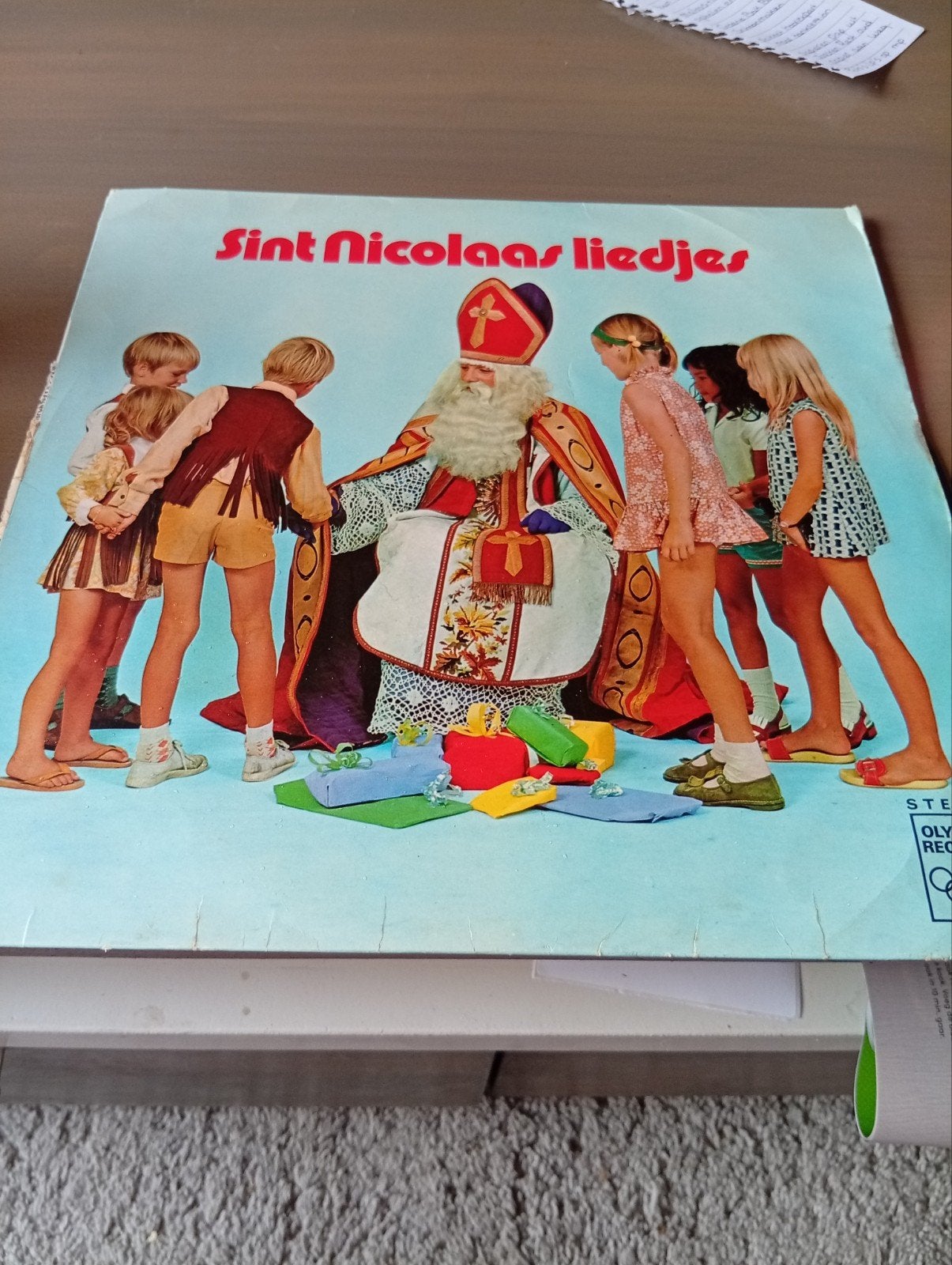 Sint Nicolaas Liedjes - Kinderkoor Pippeloentje LP, Gebruikt, Tot 2 jaar, Ophalen of Verzenden, Muziek