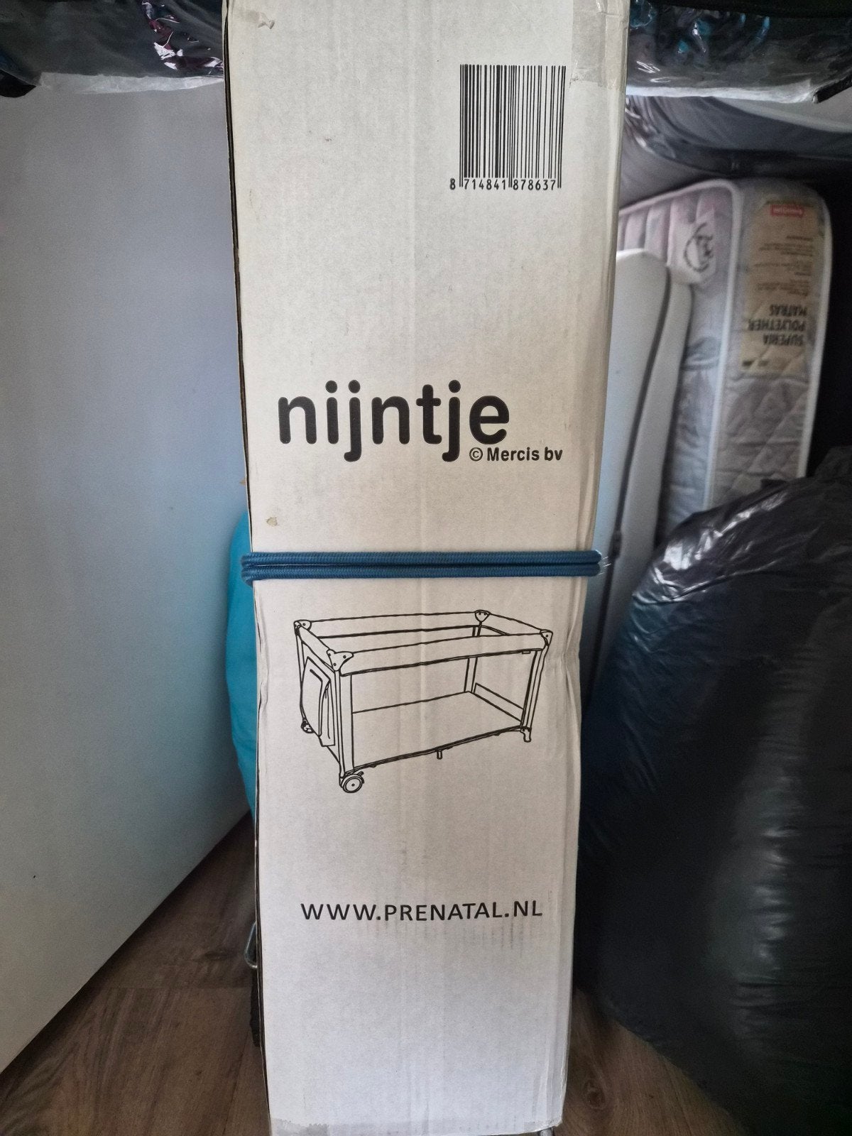 Nijntje campingbedje met matras NIEUW, Kinderen en Baby's, Ophalen, Nieuw, Reisbedje