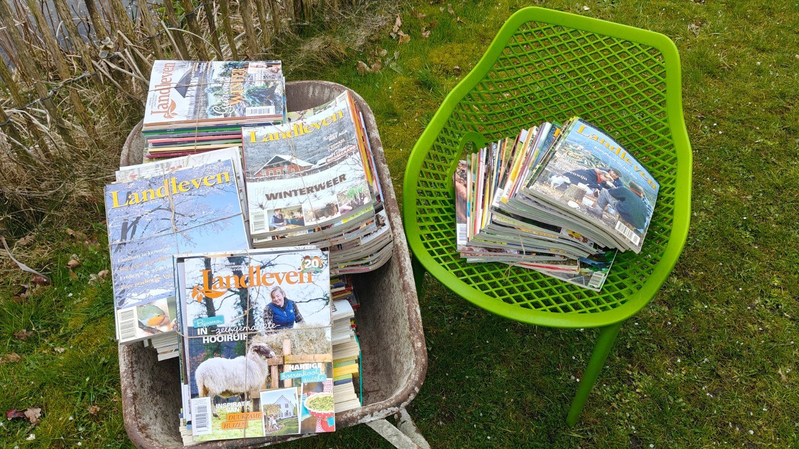 Landleven tijdschriften diverse jaargangen, oudste voor 2000, Ophalen of Verzenden, Gelezen, Sport en Vrije tijd