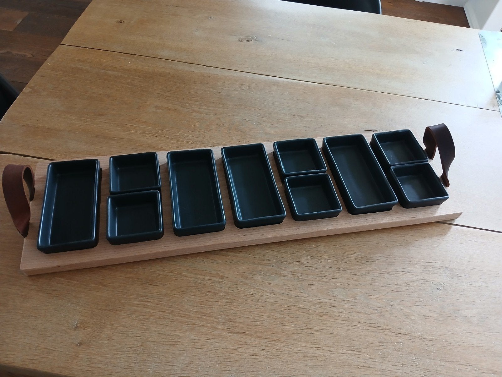 Borrelplank / serveerplank Bowls and Dishes, Huis en Inrichting, Ophalen, Rechthoekig, Hout