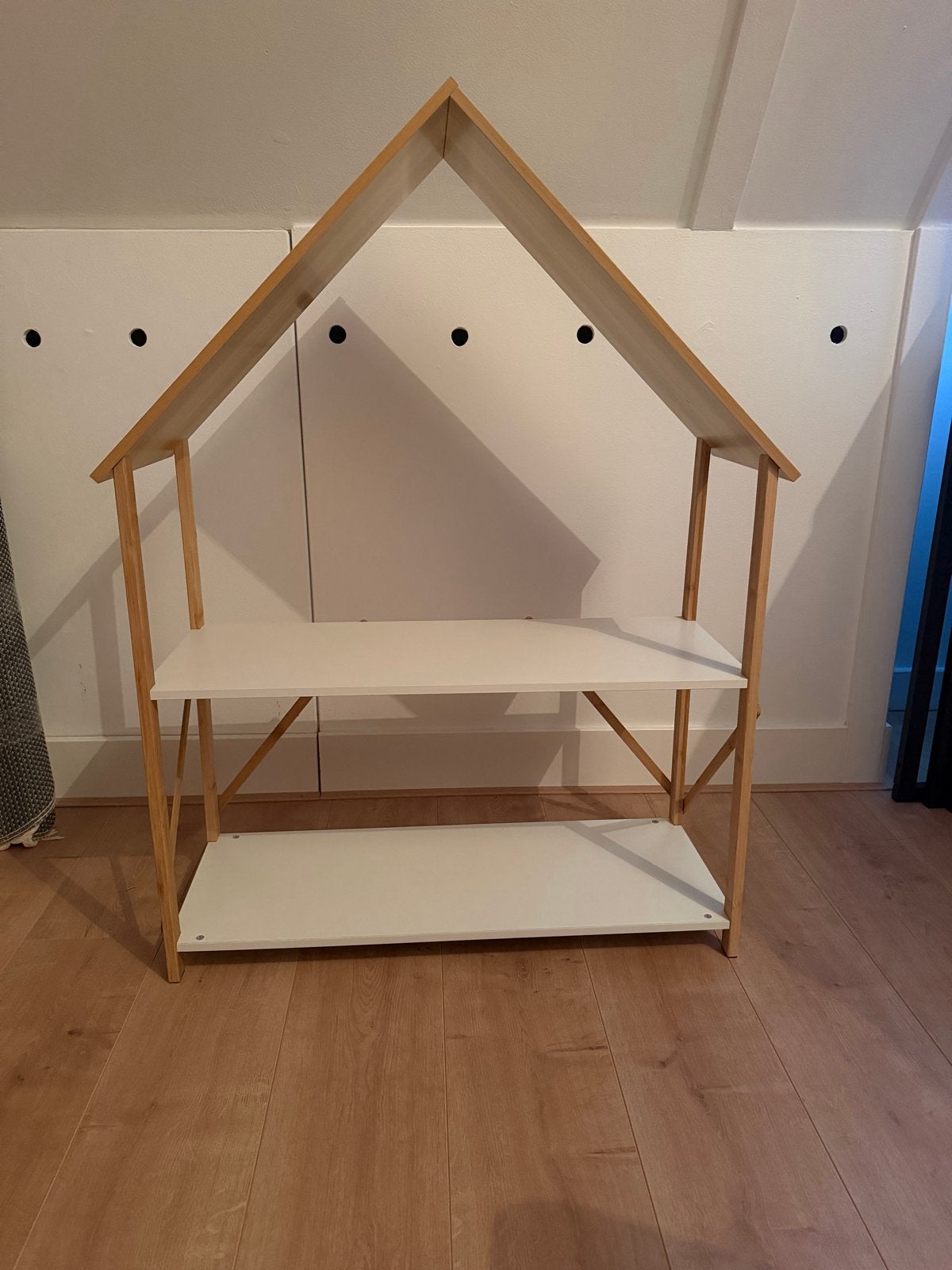 Opbergrek kinderkamer huisje, Wit, Ophalen, Gebruikt, Opbergmeubel