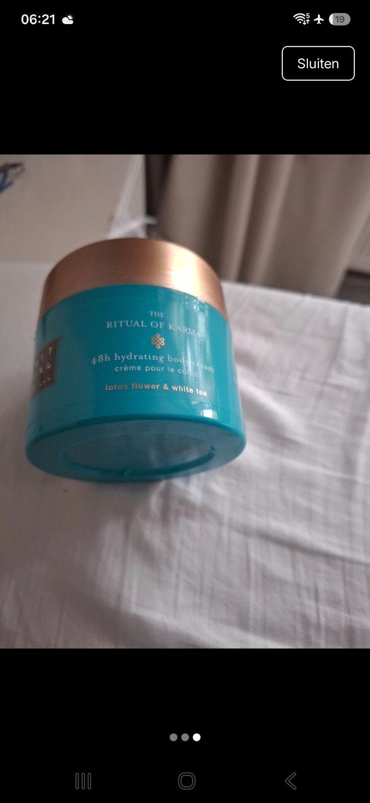 Rituals The Ritual of Karma 48h Hydrating Body Cream, Ophalen of Verzenden, Nieuw, Bodylotion, Crème of Olie