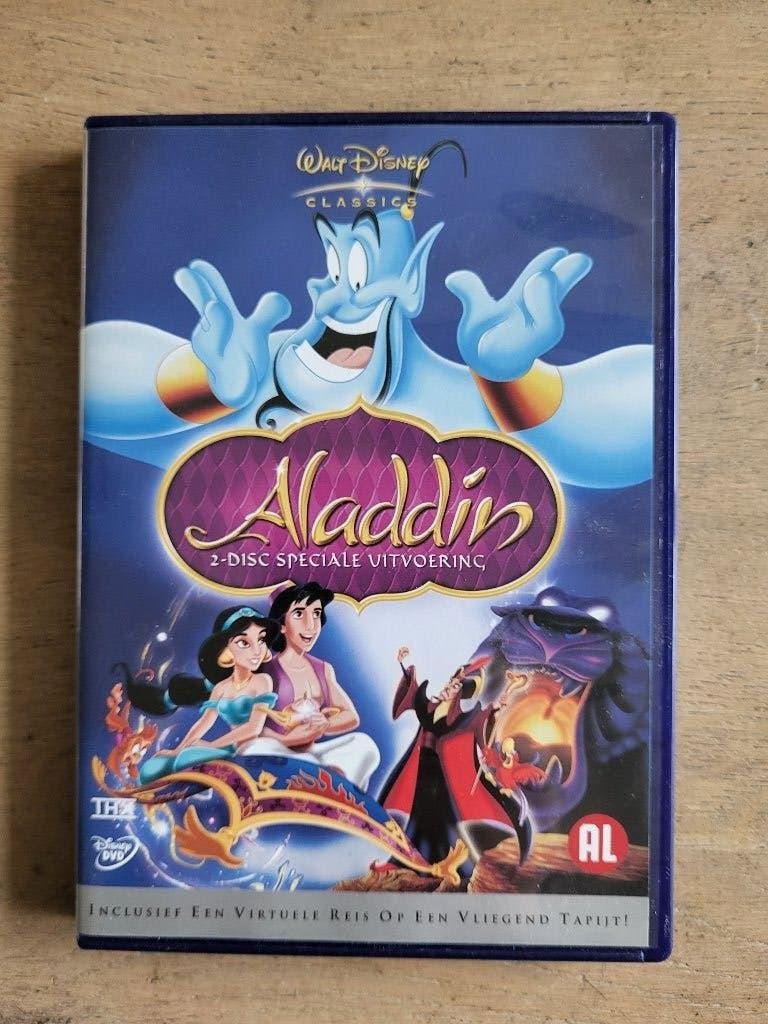 DVD Aladdin Disney, Cd's en Dvd's, Alle leeftijden, Ophalen of Verzenden, Zo goed als nieuw