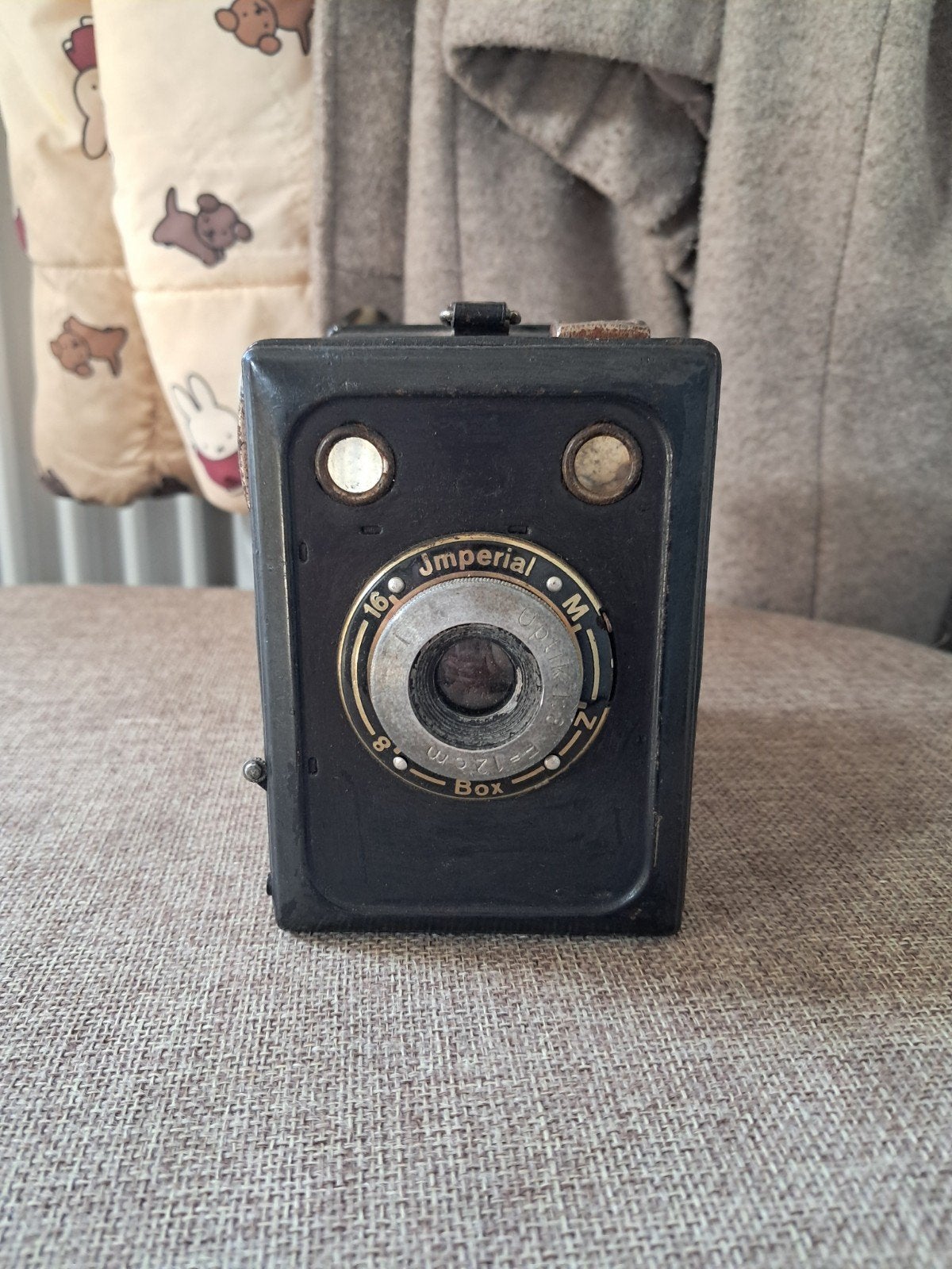 Vintage Imperial Box Camera - Werkt naar behoren, Audio, Tv en Foto, Fotocamera's Analoog, Ophalen of Verzenden, Gebruikt, Compact