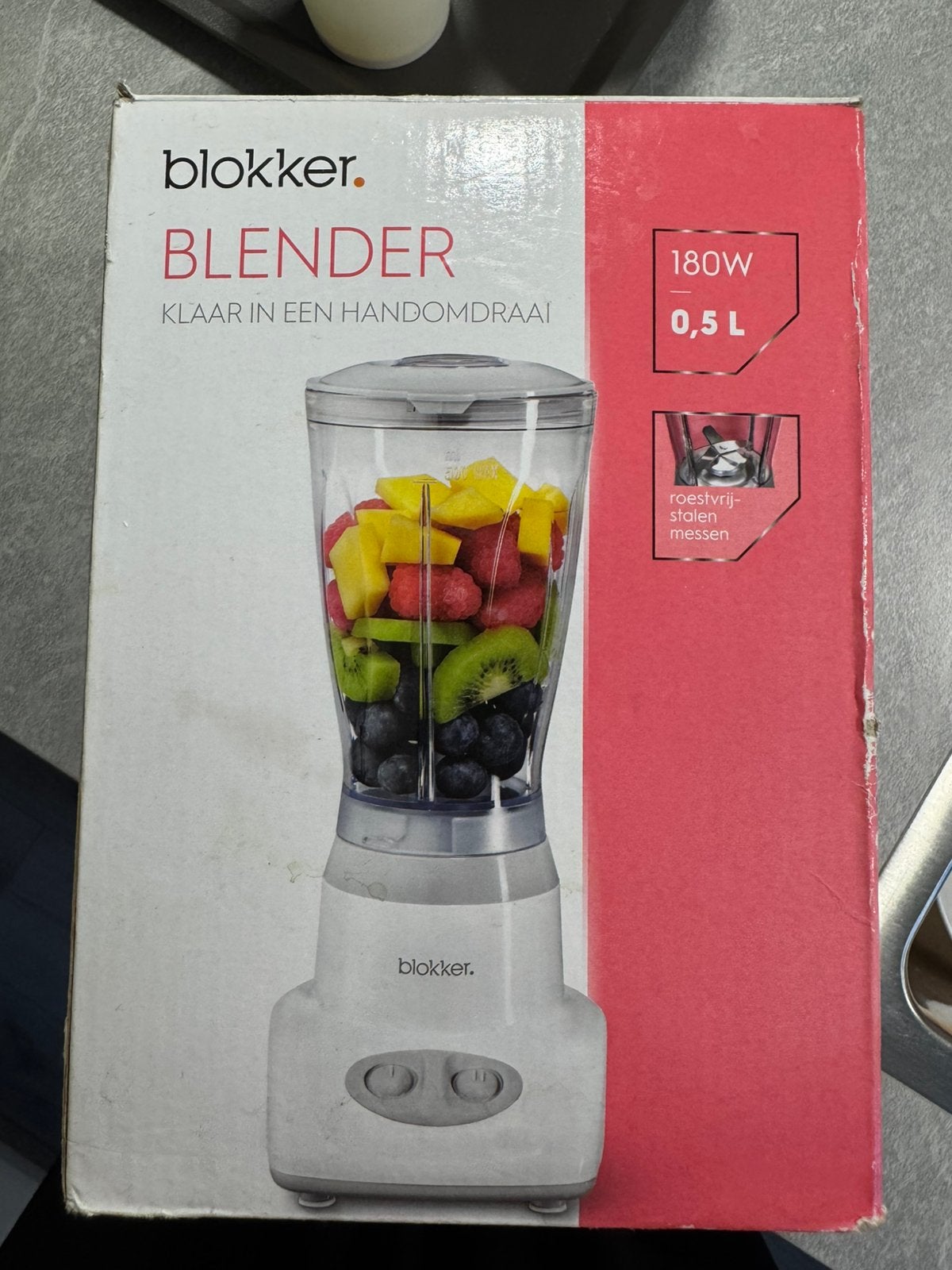 Blender, Ophalen of Verzenden, Zo goed als nieuw, Blender