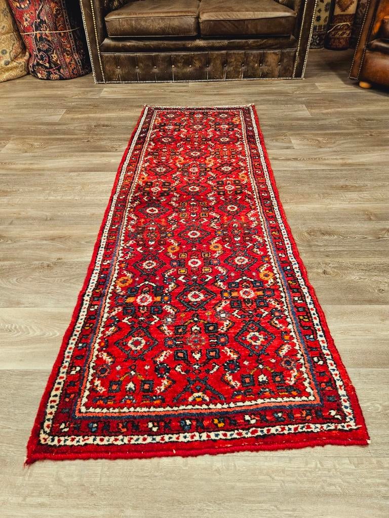 Perzisch Handgeknoopte Loper. Prachtige kleuren en patronen!, Perzisch, 200 cm of meer, Zo goed als nieuw, Rechthoekig