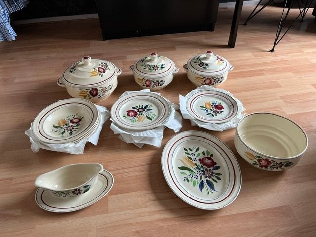 Oud Hollands  Servies., Antiek en Kunst, Antiek | Servies compleet, Ophalen
