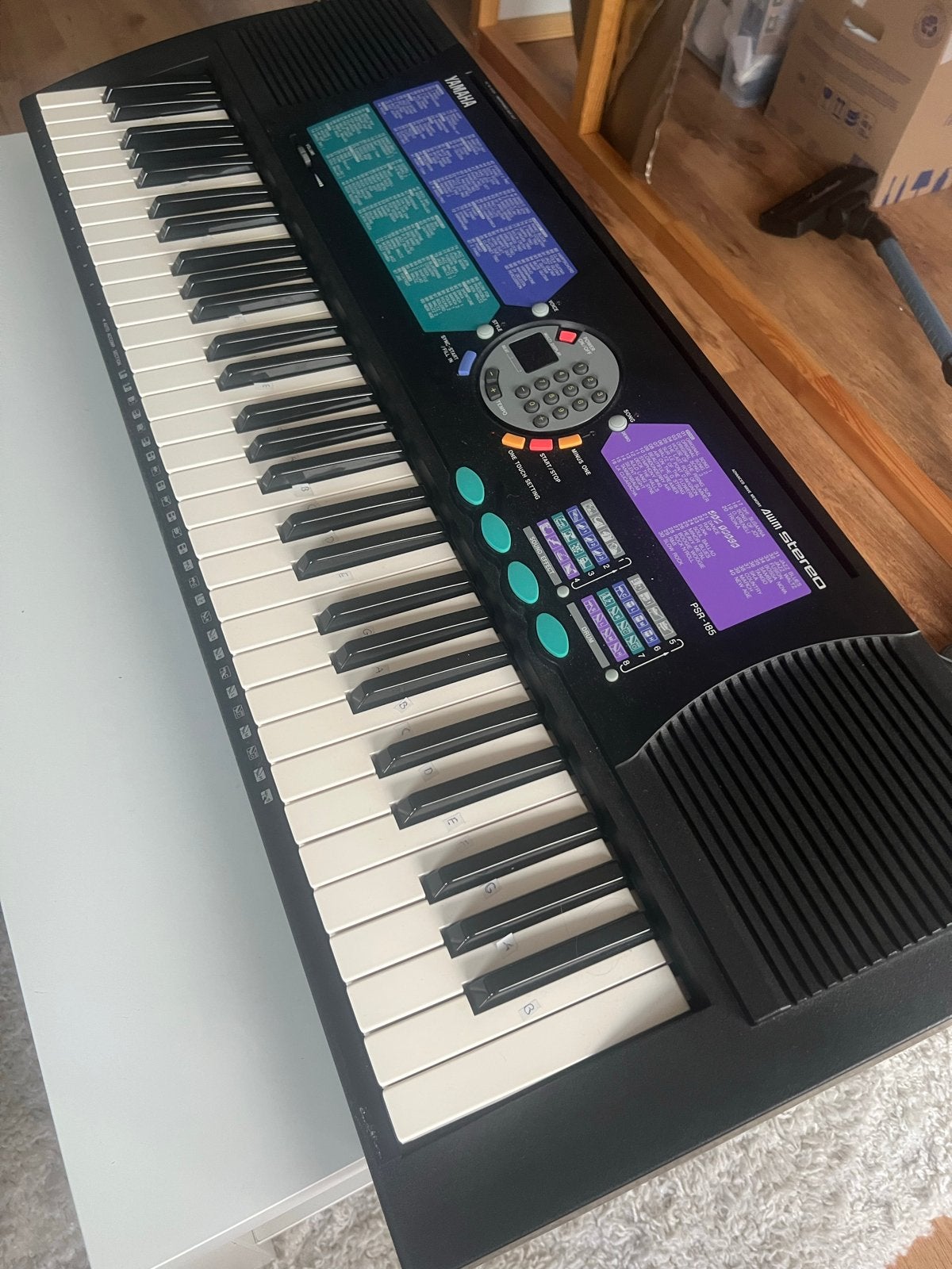 Yamaha PSR-195 Keyboard - Piano, 61 toetsen, Ophalen of Verzenden, Zo goed als nieuw, Midi-aansluiting