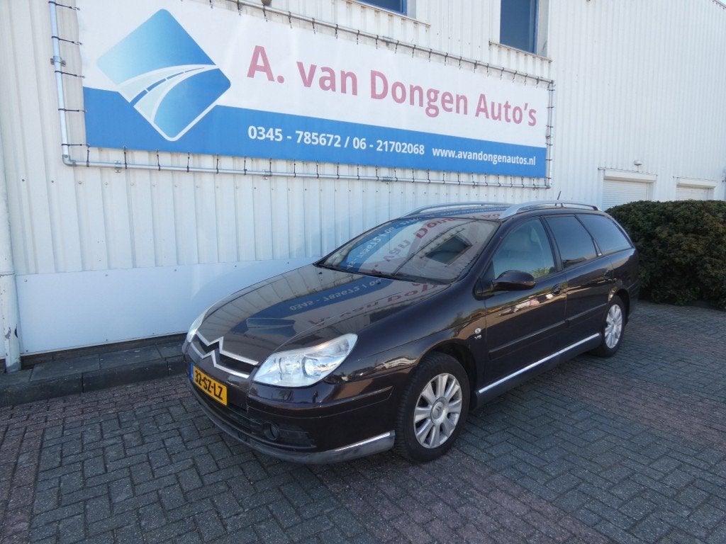 Citroen C5 3.0 V6 EXCLUSIVE Automaat,Leer,Navi,Xenon,JBL, Gebruikt, 2946 cc, 1594 kg, 1600 kg