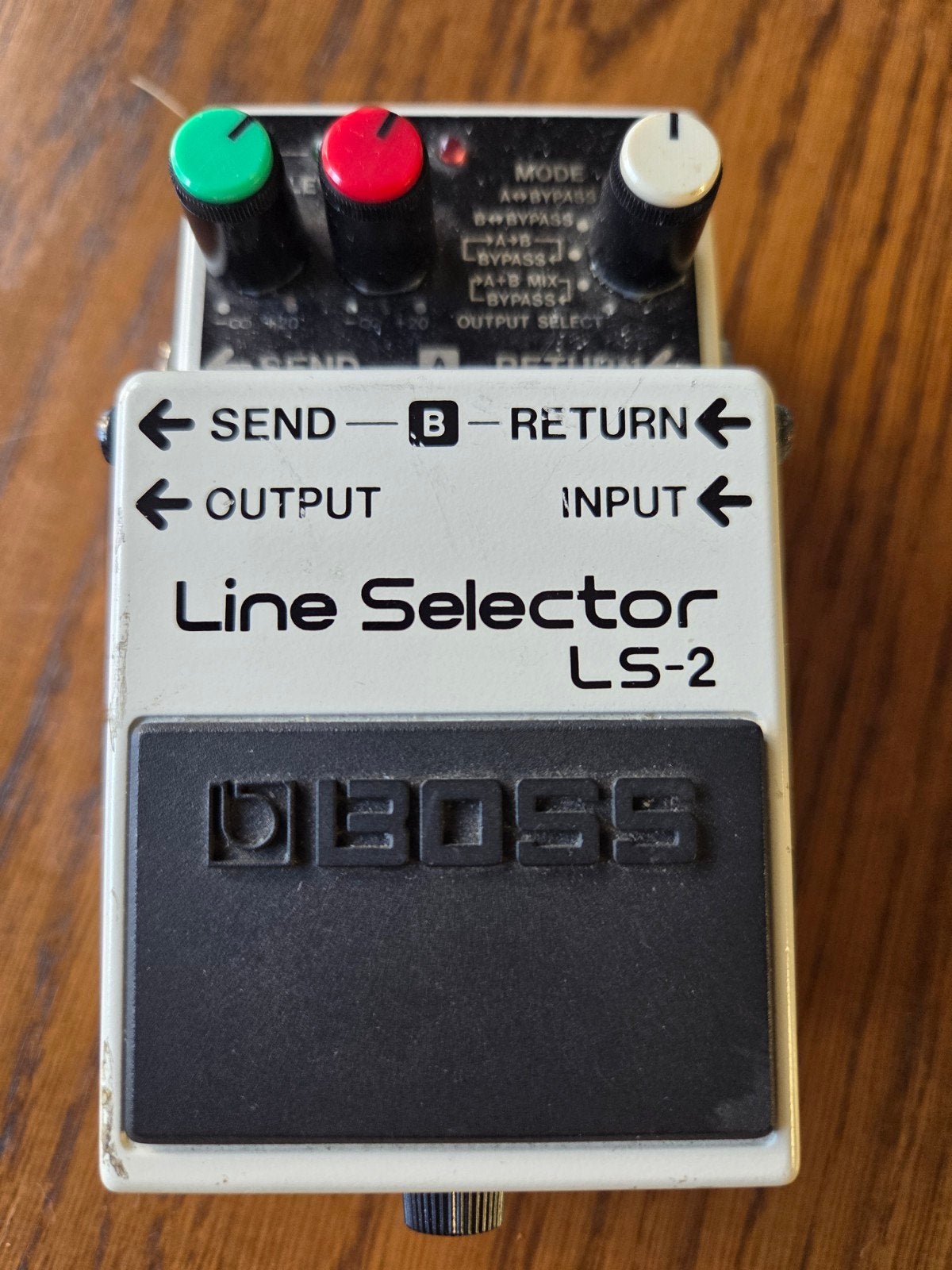 BOSS Line Selector LS-2 Gitaar Pedaal, Ophalen of Verzenden, Gebruikt, Overige typen