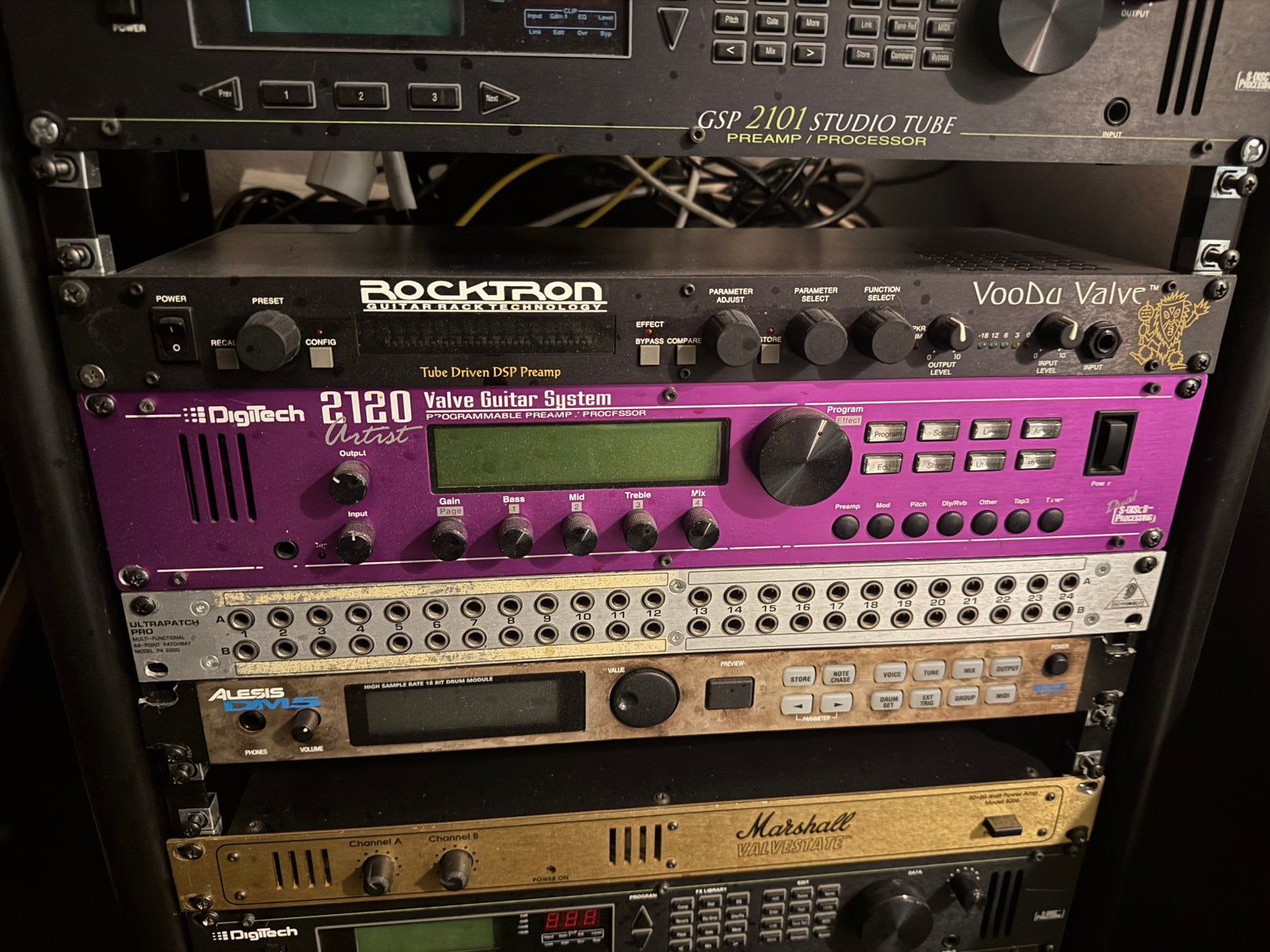 Digitech GSP-2120 artist preamp en multi fx met buizen, Muziek en Instrumenten, Ophalen of Verzenden, Gebruikt