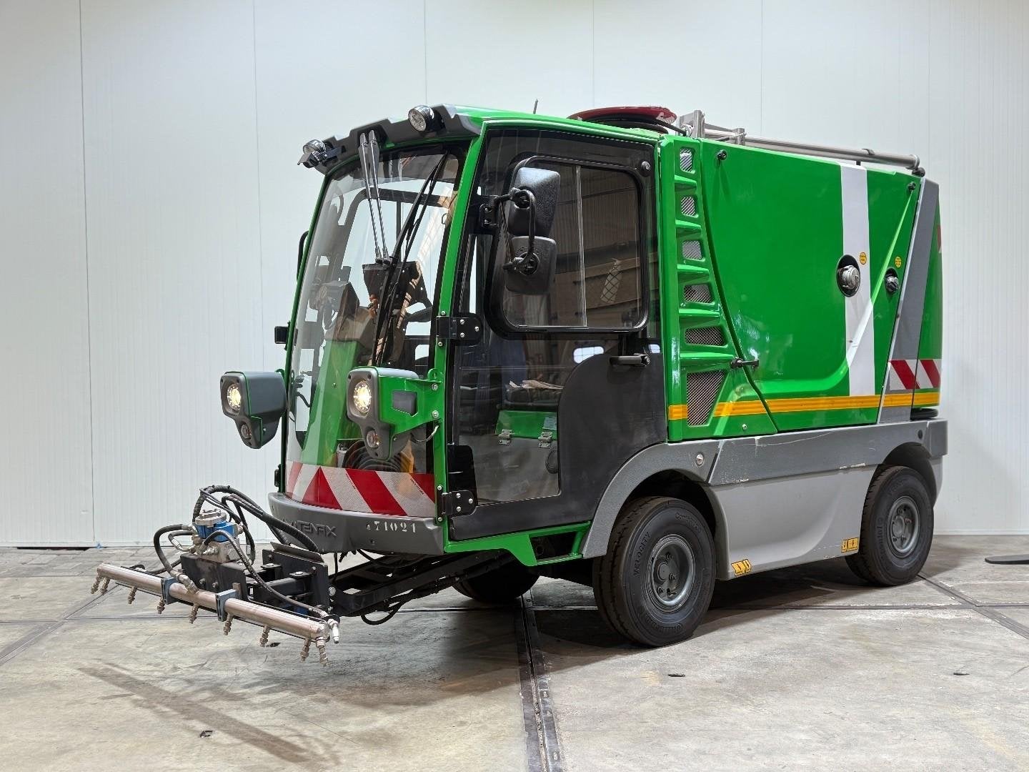 Tenax TXE2 hybride wegdekreiniger lithium kubota 2018 HL1038