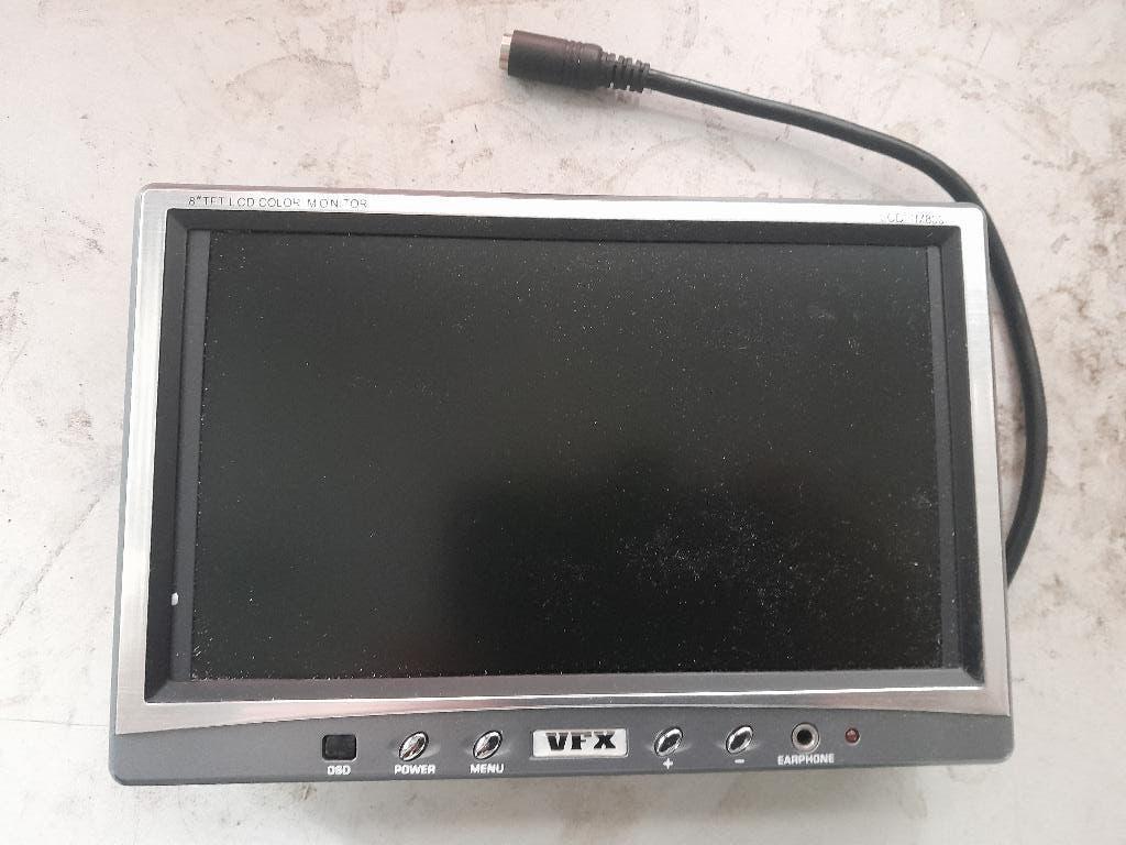 8inch tft lcd kleurenmonitor met kabels achteruitrij monitor, Ophalen of Verzenden, Nieuw